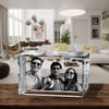 3D Crystal Laser Engraved XLarge Brick, Laser Engraved with Your Photo, Personalized Photo Gift, 3D Laser Engraved Etched Crystal - 3 People