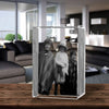 3D Crystal Laser Engraved Medium Tower, Laser Engraved with Your Photo, Personalized Photo Gift, 3D Laser Engraved Etched Crystal - 3 People